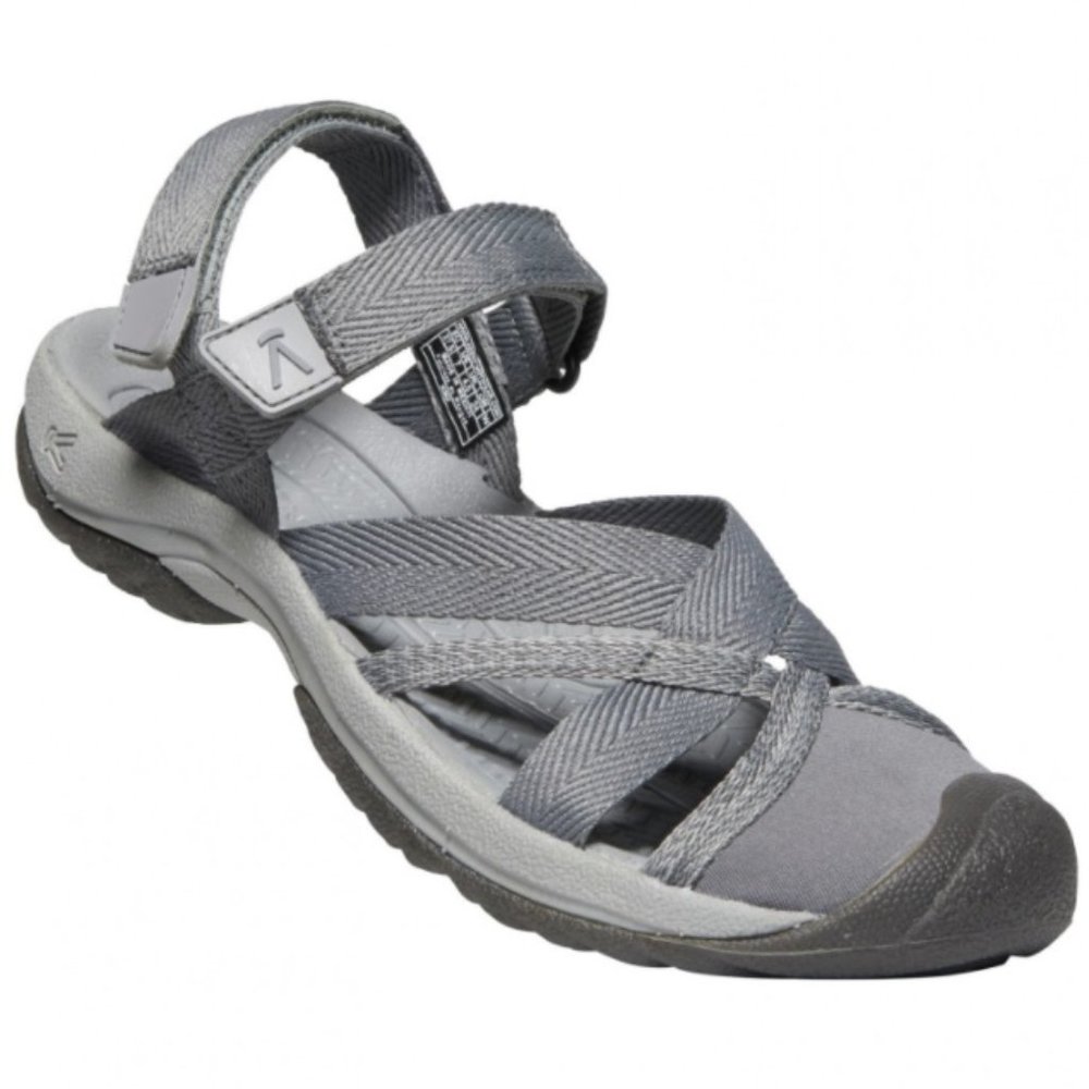 Brand New Keen Women's Kira Ankle Strap Grey Sandals - In Style, lightweight
